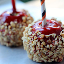 National Candy Apple Day | Candy Apples with Peanuts