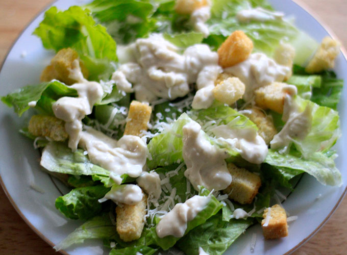 National Sardines Day | Caesar Salad