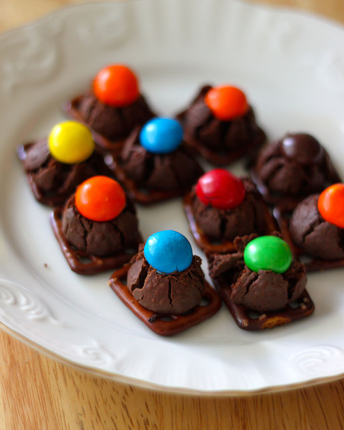 National Candy Day | Pretzel and Chocolate Bites