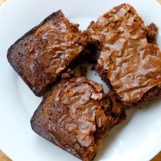 National Chocolate Brownie Day | Peanut Butter-Stuffed Milk Chocolate Brownie