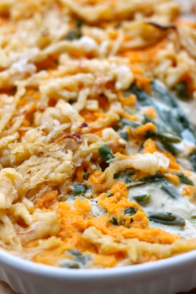 National Lager Day | Green Bean Casserole - The Foodie Patootie