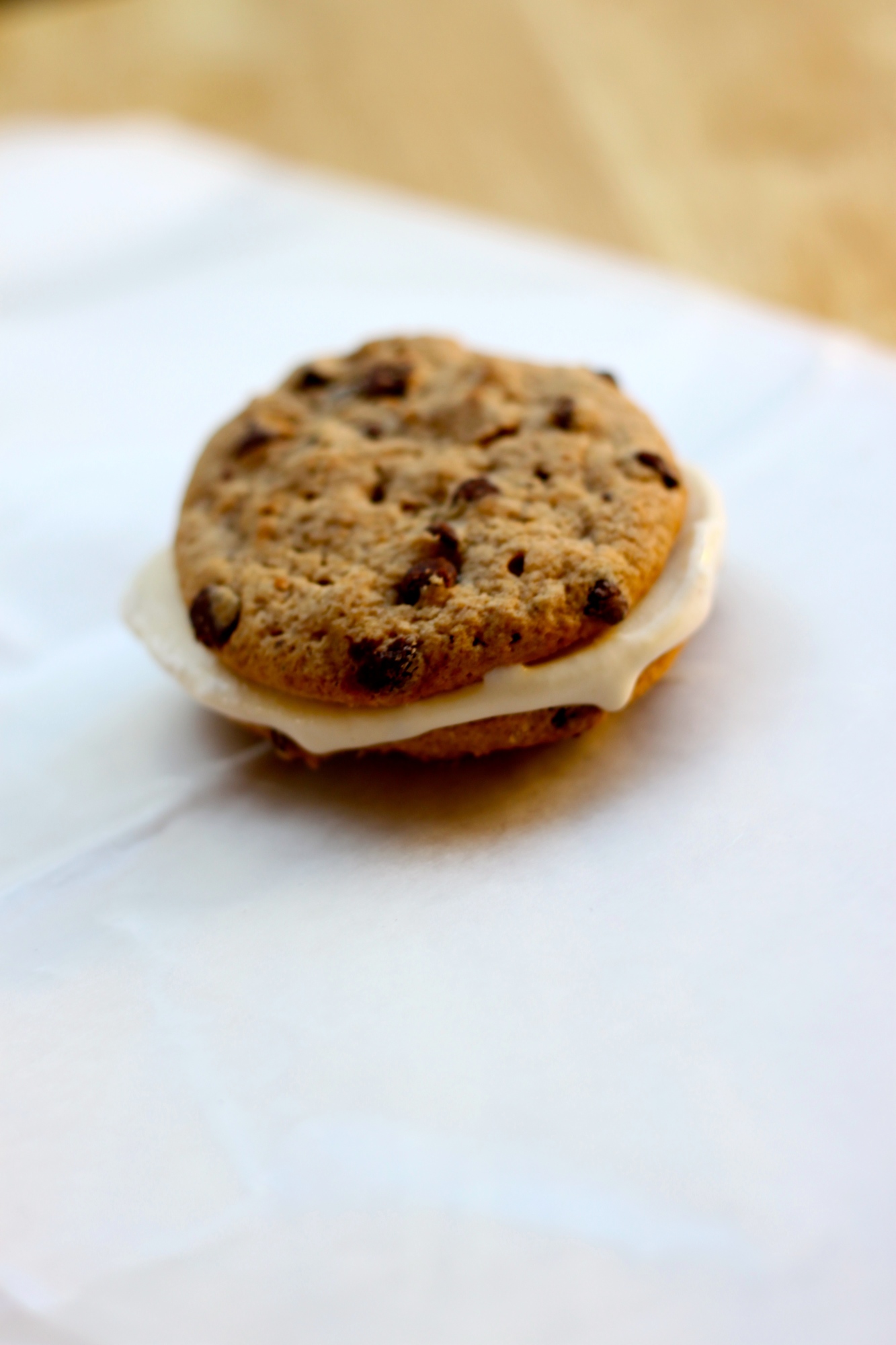 National Ice Cream Sandwich Day | Cookie Dough Chocolate Chip Sandwich