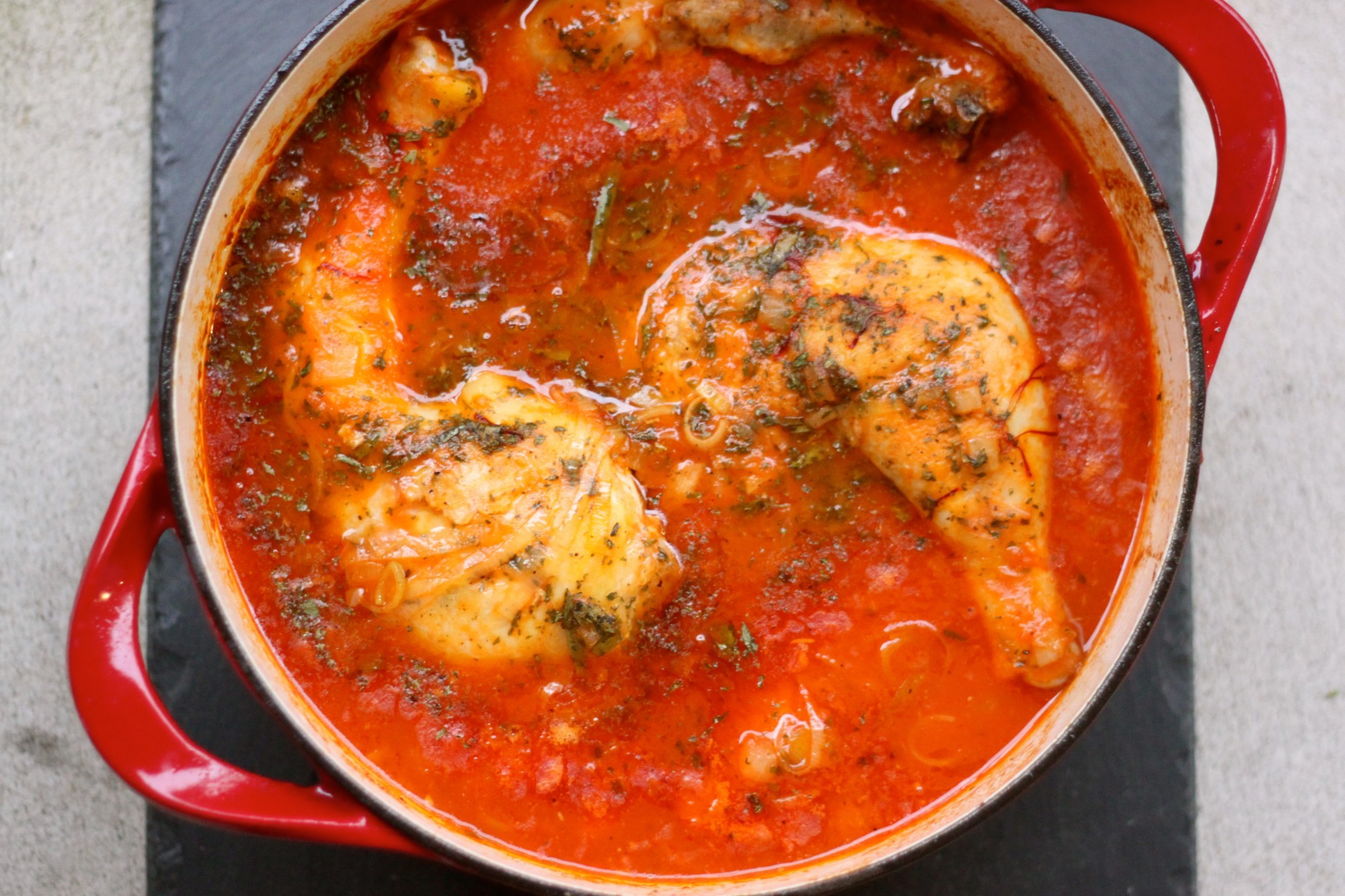 National Bouillabaisse Day | Chicken Bouillabaisse