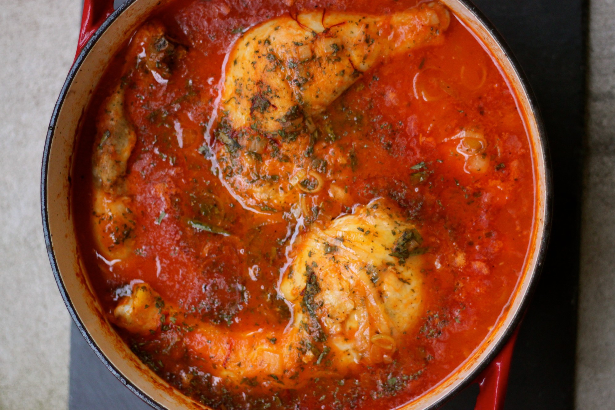 National Bouillabaisse Day | Chicken Bouillabaisse