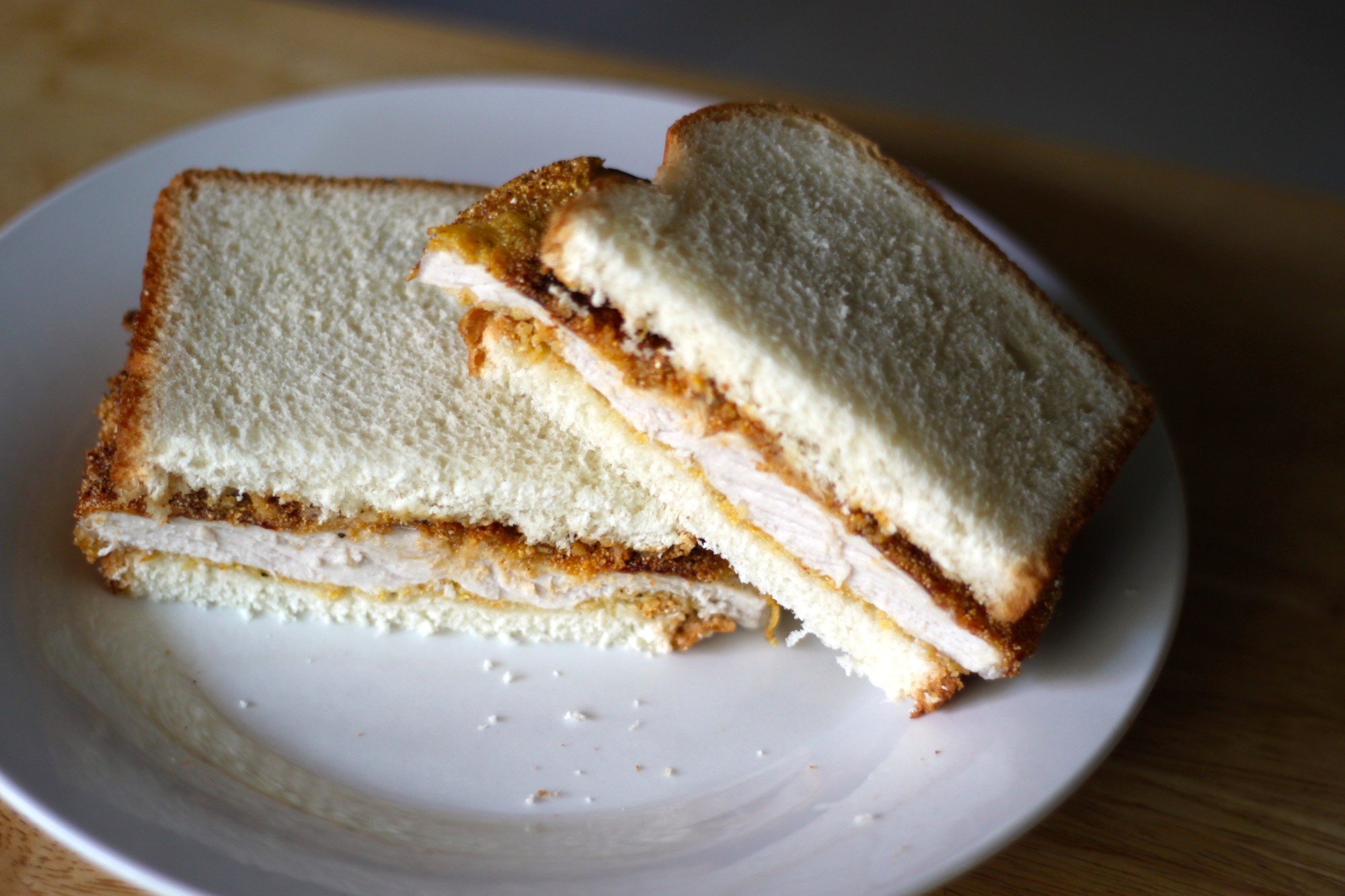 National Scrapple Day | Cornmeal-Fried Pork Sandwich