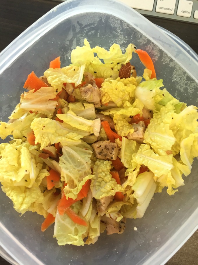Asian Chicken Salad with Tamari-Lime Vinaigrette