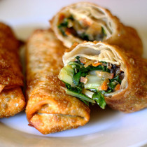 Easy Vegetarian Egg Rolls