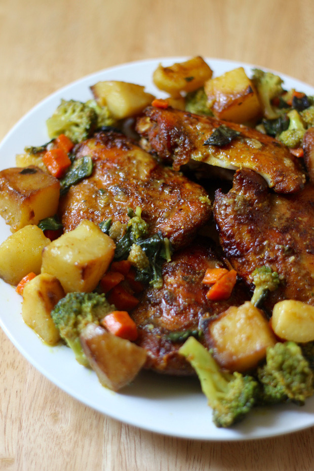 Curry Chicken and Vegetables