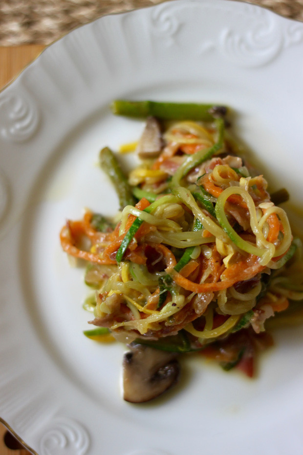 Vegetable Carbonara