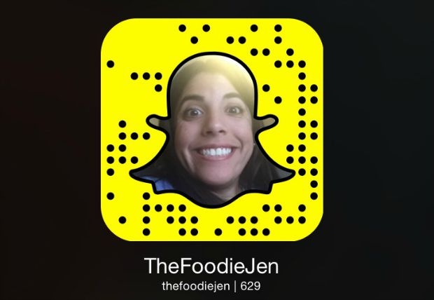 thefoodiejen snapchat