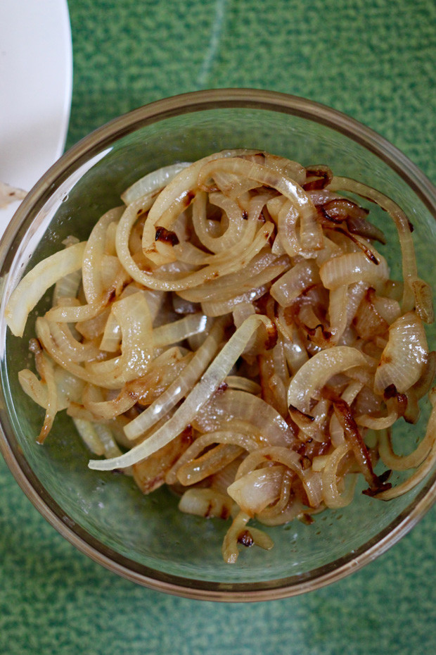 grilled onions