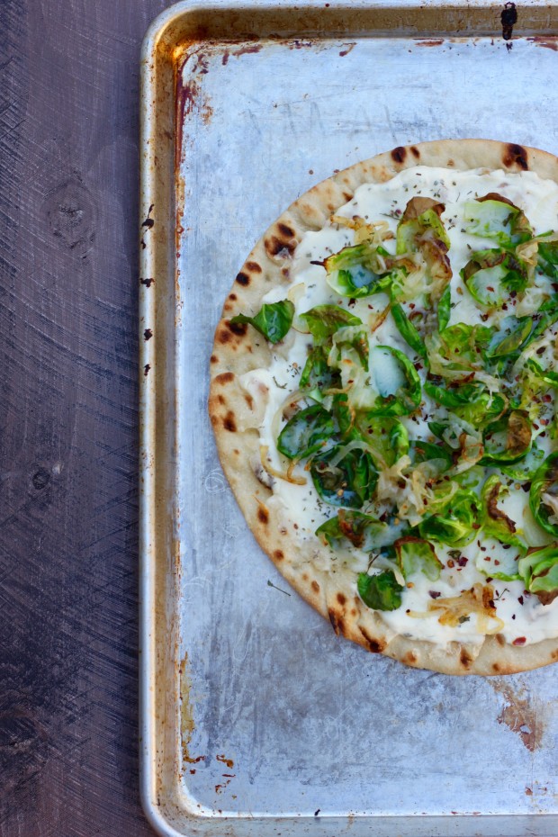 Brussels Sprouts Pizza recipe