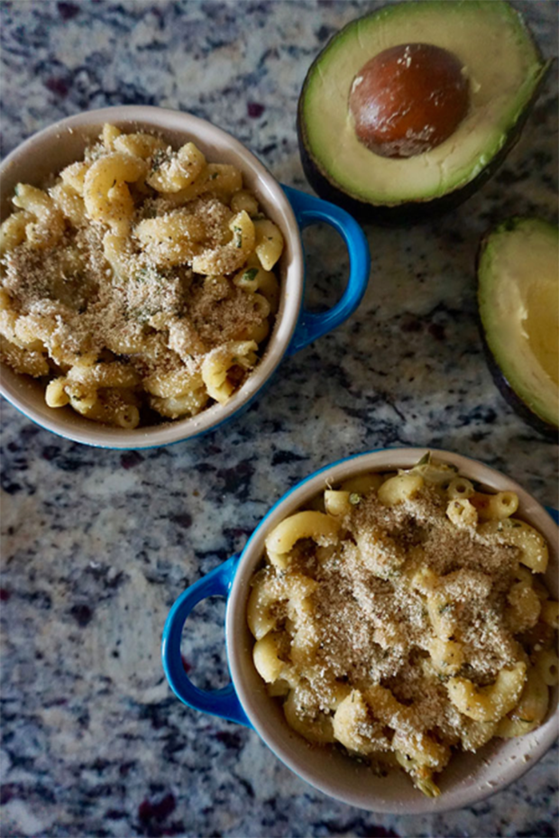 Avocado Macaroni and Cheese