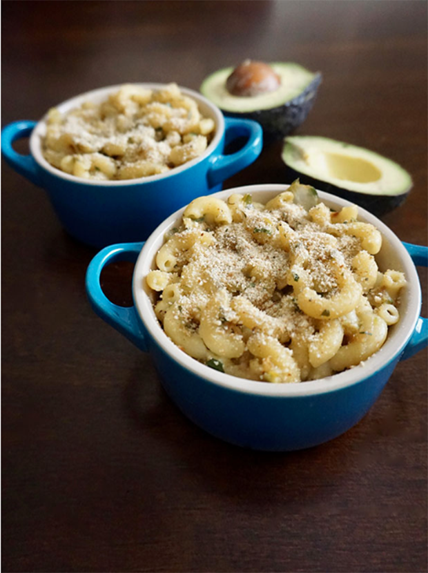 Avocado Macaroni and Cheese recipe