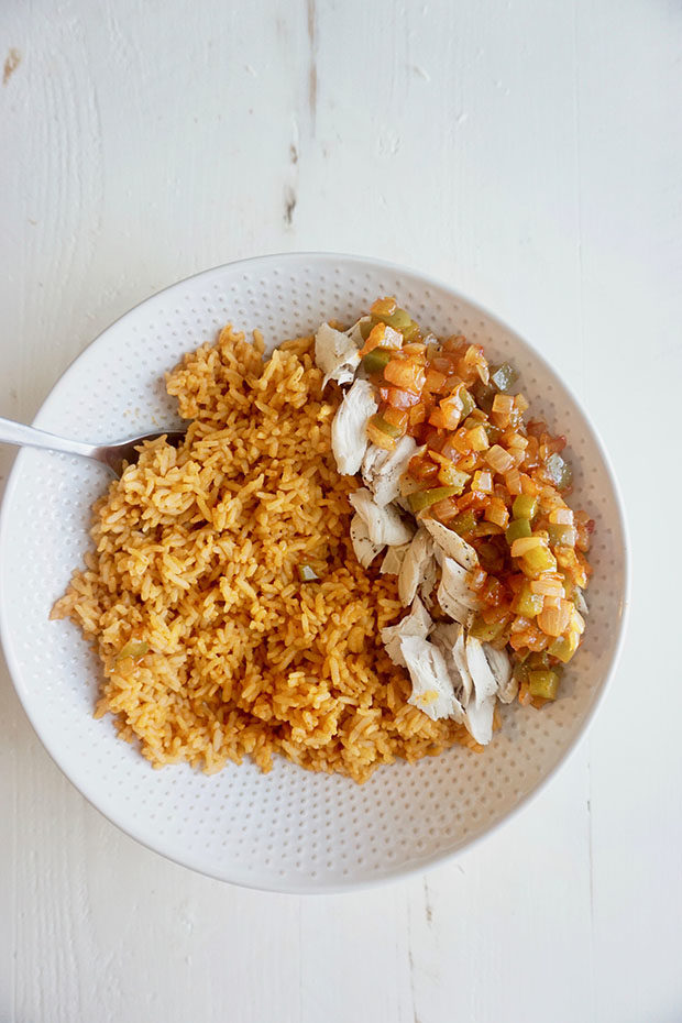 Chicken and spanish rice