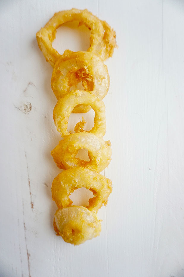 Fried Pancake Batter onion rings