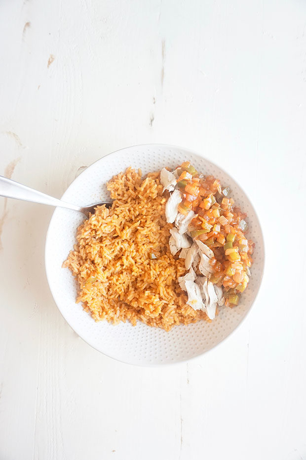 spanish style chicken and rice