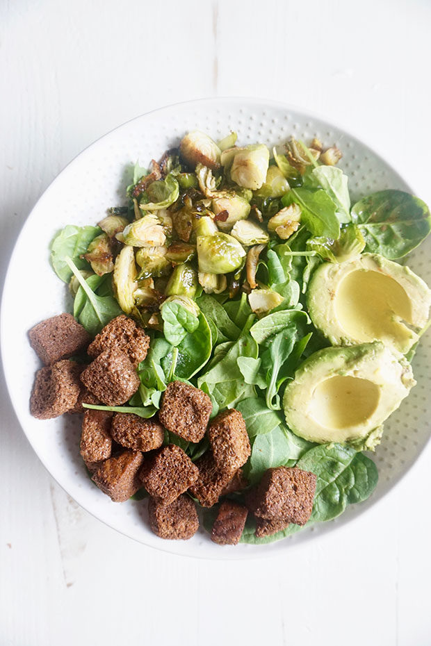 spinach and arugula salad