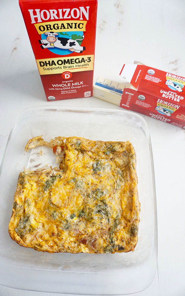 Breakfast Casserole with Horizon Organic