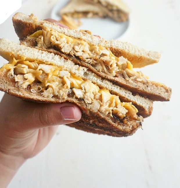 Chicken Grilled Cheese Sandwich