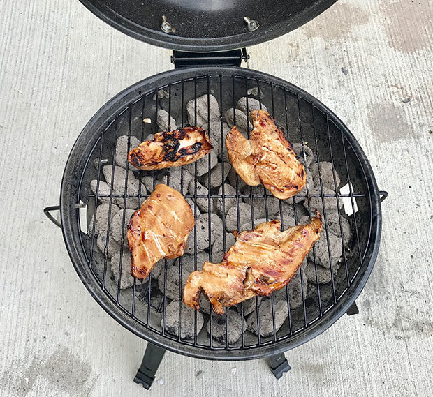 Dr Pepper marinated grilled chicken