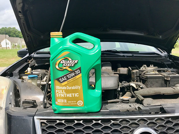 Quaker State oil DIY oil change