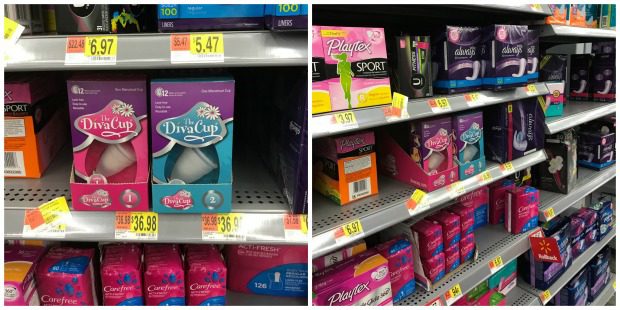 DivaCup at Walmart