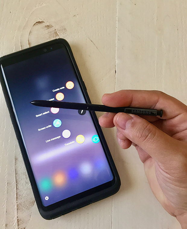 spen samsung note 8