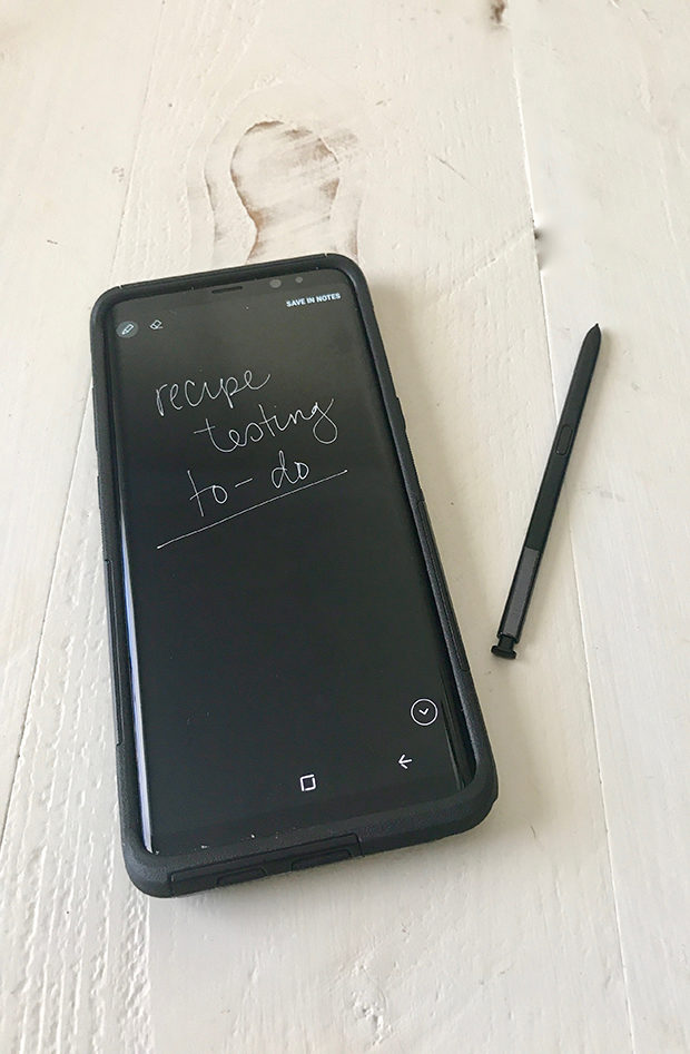 Samsung Galaxy Note8 notes spen