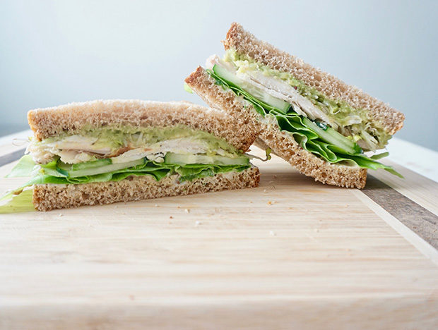 Avocado and Greens Sandwich -2