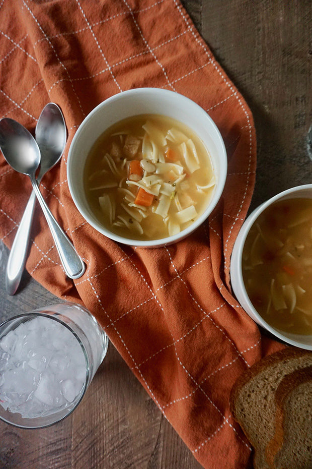 Campbell's Well Yes! chicken noodle soup