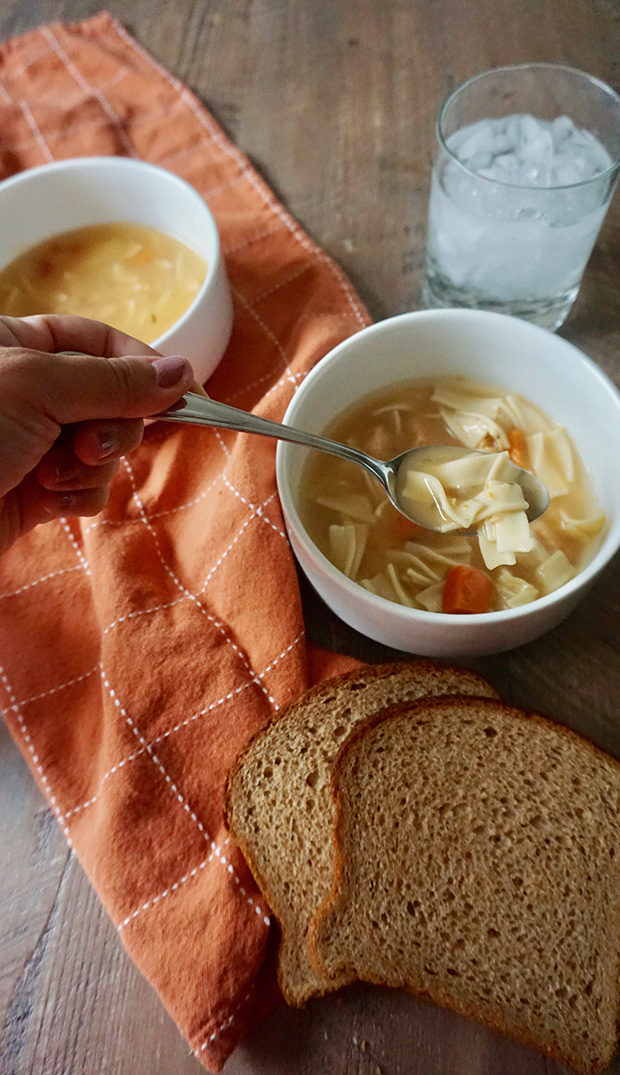 Campbell's Well Yes! chicken noodle soup