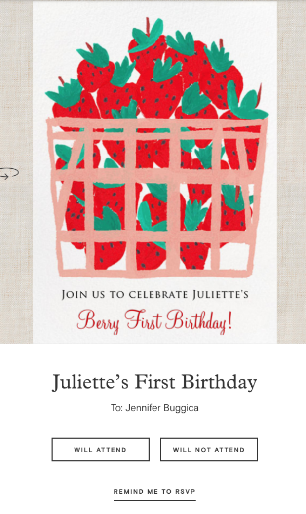 paperless birthday invitations