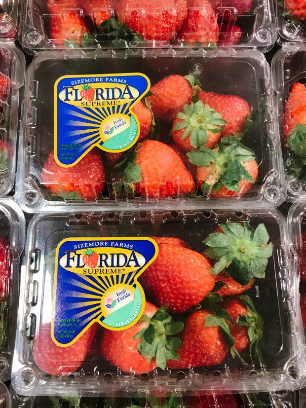 Fresh From Florida Publix strawberries