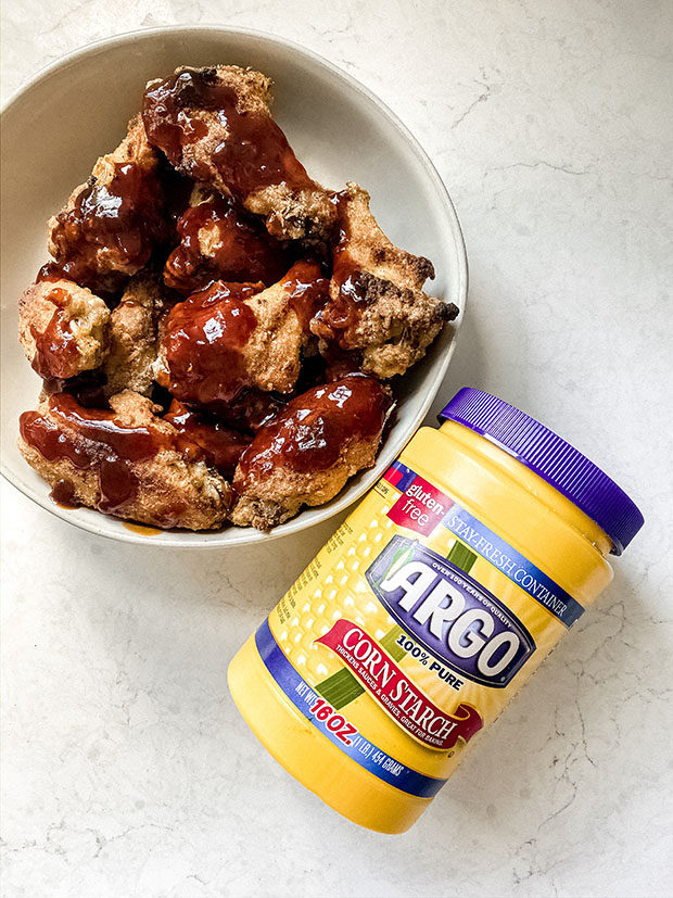 Baked Thai Style Chicken Wings with Argo Corn Starch
