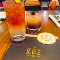 cocktails at The Rez Grill Tampa